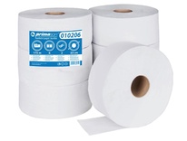 PrimaSoft Jumbo toaletní papír bílý - průměr 230 mm