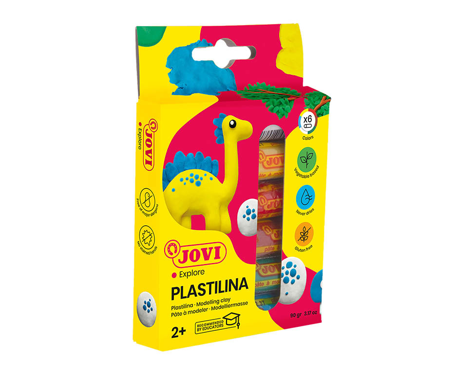 Plastelína JOVI - 6 x 15 g / válečky