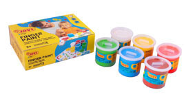 Prstové barvy JOVI - 6 x 125 ml