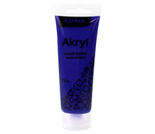 Akrylová barva LUMA - 75 ml / tmavě modrá