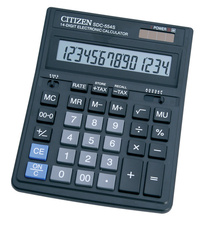 Citizen SDC 554S stolní kalkulačka displej 14 míst