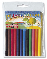 Pastelky Plasticolor - 12 barev