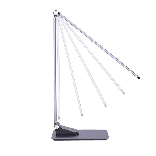 Lampa LED stmívatelná - šedá