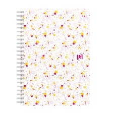 Blok Oxford Floral - A5 / linka / 60 listů / mix motivů