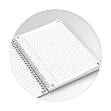 Blok Oxford Floral - A5 / linka / 60 listů / mix motivů