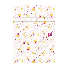 Blok Oxford Floral - A6 / linka / 80 listů / mix motivů