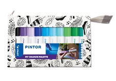 Popisovače Pilot Pintor MY PALETTE - sada 10 ks / studené odstíny