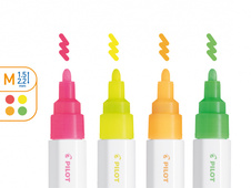 Pilot Pintor akrylové popisovače / Korkové podložky