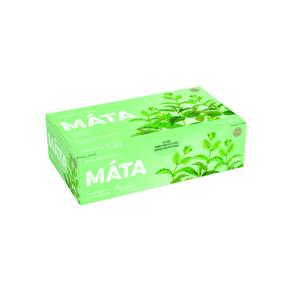 Čaj Leros Panda Natur bylinný - Máta