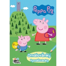 Omalovánky A5+ - Prasátko Peppa výlet