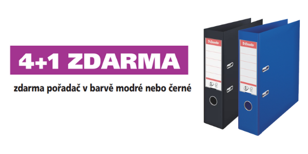 Esselte pákový pořadač A4 celoplastový 7,5 cm modrá