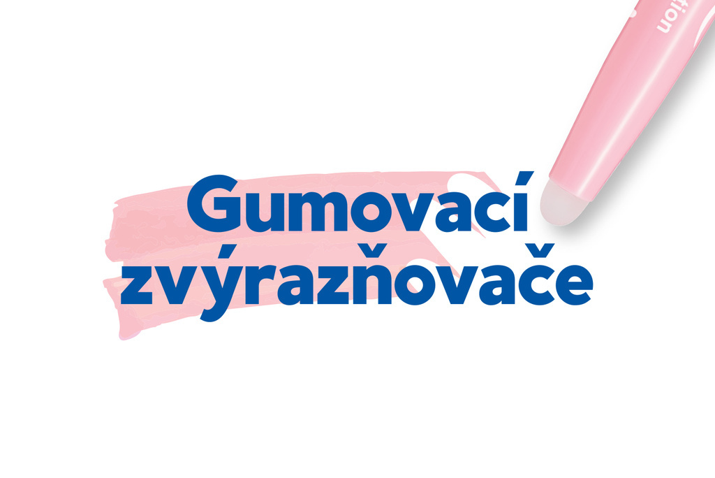 Zvýrazňovač Pilot FriXion Light Natural / sada 5 + 1 zdarma