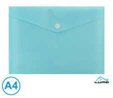 Spisové desky s drukem LUMA - A4 / pastelová modrá