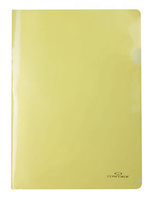 Zakládací obal A4 barevný - tvar L / žlutá / 10 ks