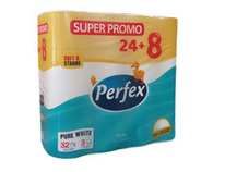 Toaletní papír Perfex - 24 + 8