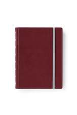 Filofax Notebook burgundy spirálovitý blok A5/60l / linka