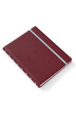 Filofax Notebook burgundy spirálovitý blok A5/60l / linka