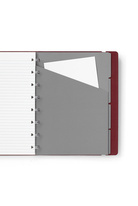 Filofax Notebook burgundy spirálovitý blok A5/60l / linka