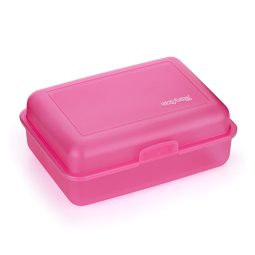 Box na svačinu / matná růžová