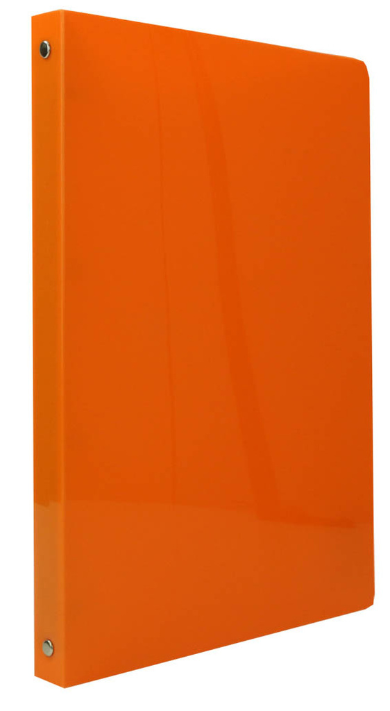 Desky A4 kroužkové LUMA - 4- kroužek / neon oranžová