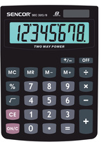 Sencor SEC 320 stolní kalkulačka displej 8 míst