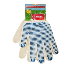 Ochranné rukavice bavlněné - s gumovými terčíky