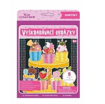 CONCORDE Vyškrabávací obrázky / Dortíky