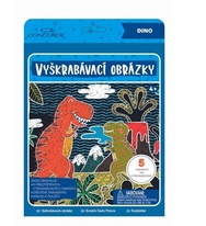 CONCORDE Vyškrabávací obrázky / Dino