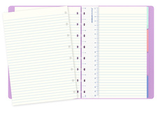 Blok Filofax Notebook Pastel pastel. fialová - A5/56l