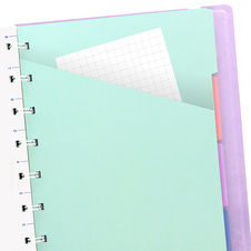 Blok Filofax Notebook Pastel pastel. fialová - A5/56l