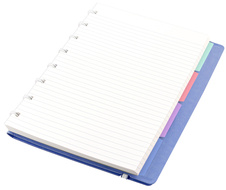 Blok Filofax Notebook Pastel pastel. modrá - A5/56l