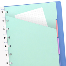 Blok Filofax Notebook Pastel pastel. modrá - A5/56l