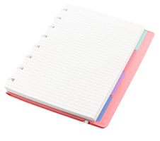 Blok Filofax Notebook Pastel pastel. růžová - A5/56l