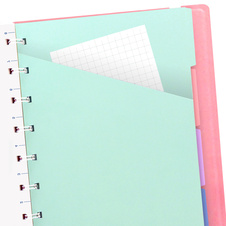 Blok Filofax Notebook Pastel pastel. růžová - A5/56l