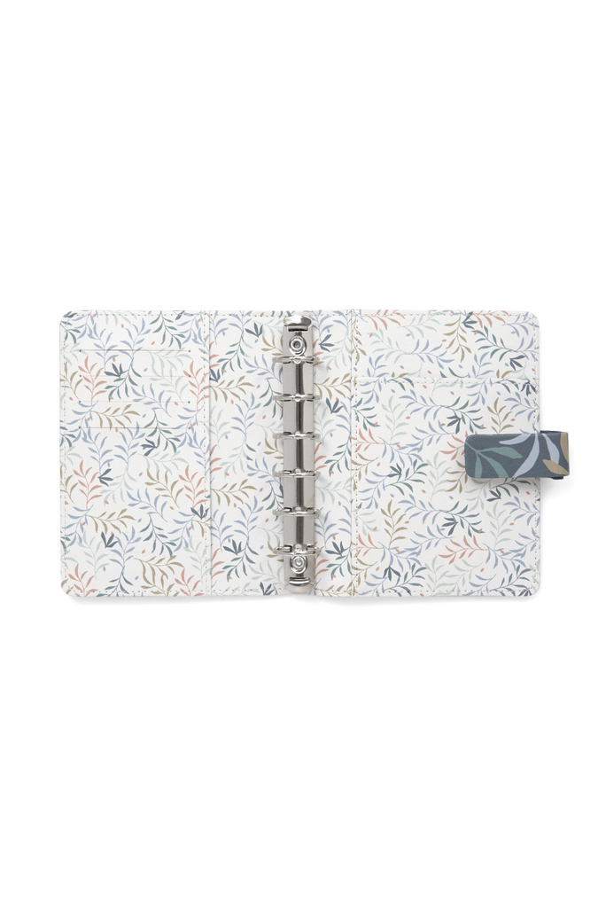 Diář Filofax Botanical  - kapesní / modrá