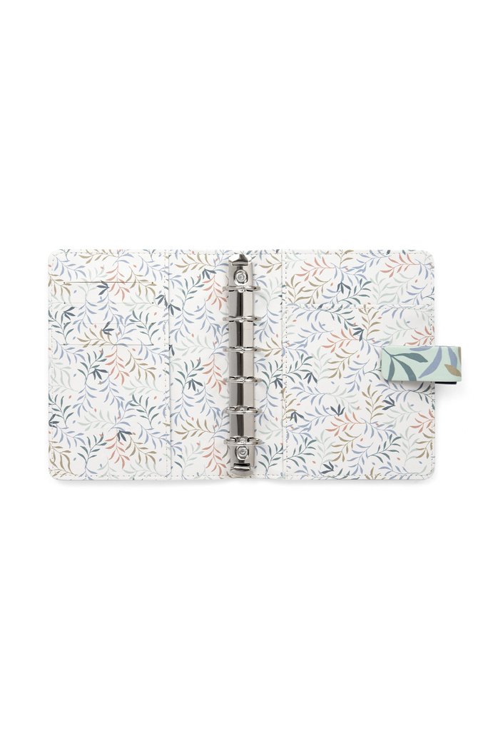Diář Filofax Botanical - kapesní / mint