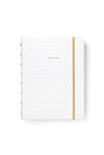 Blok Filofax Notebook Moonlight bílá - A5/56l