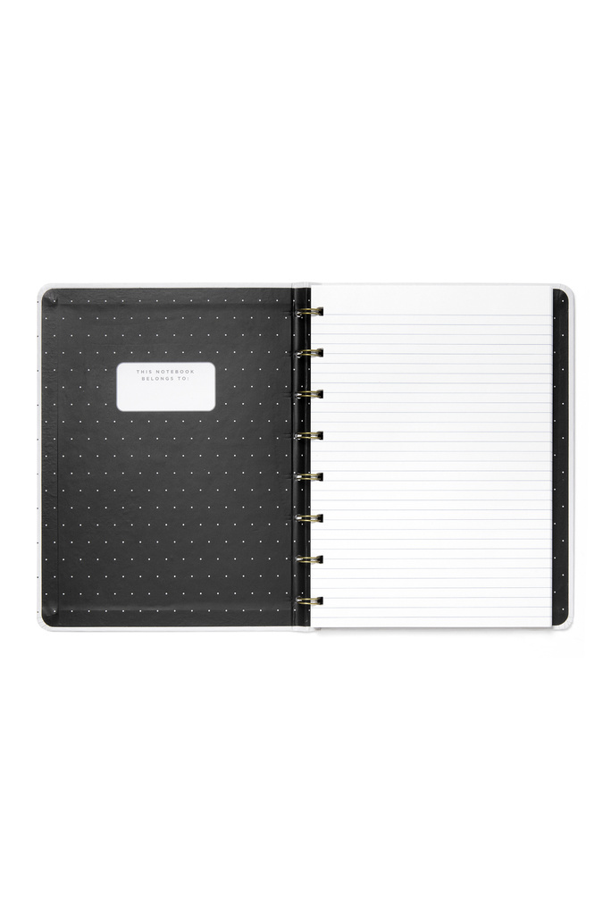 Blok Filofax Notebook Moonlight bílá - A5/56l