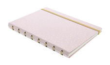 Blok Filofax Notebook Confetti rose quartz - A5/56l