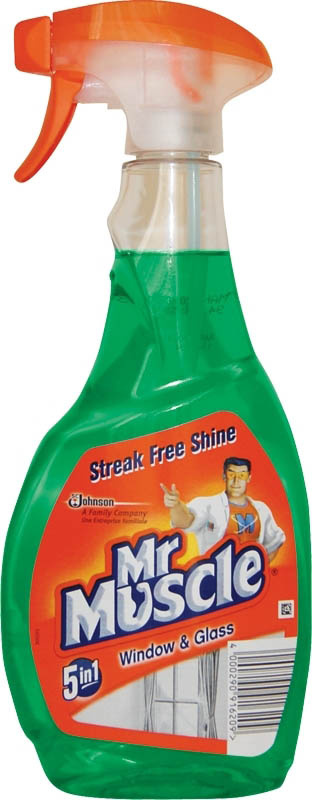 Mr. Muscle čistič na okna s rozprašovačem 500 ml
