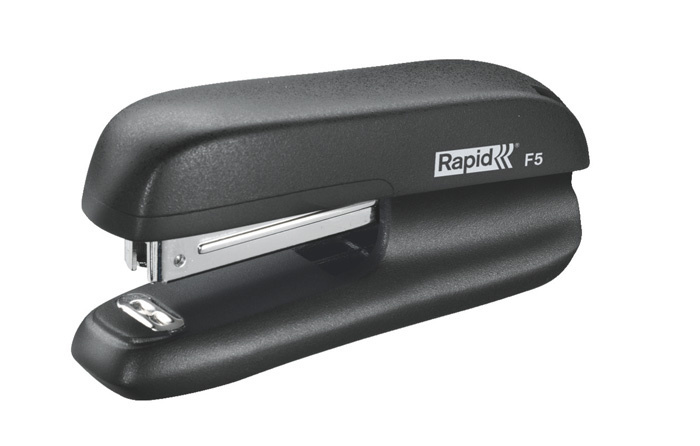 Kancelářský sešívač Rapid F5 mini / černá - 10 listů