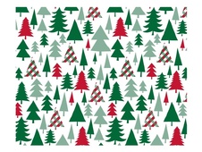 Vánoční balicí papír - mix motivů / 70 x 500 cm