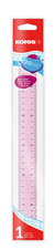 Pravítko 30 cm Kores - transparentní/ mix 2 barev