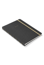 Blok Filofax Notebook Moonlight černá - A5/56l