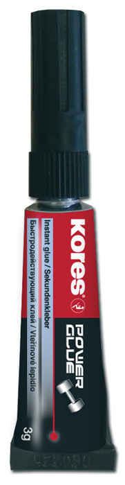 Vteřinová lepidla Kores - Power Glue -  3 g