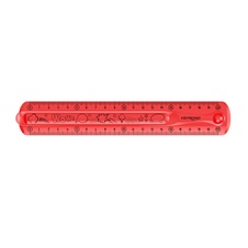 Pravítko 20 cm KeyRoad Flexi - ohebné / mix barev