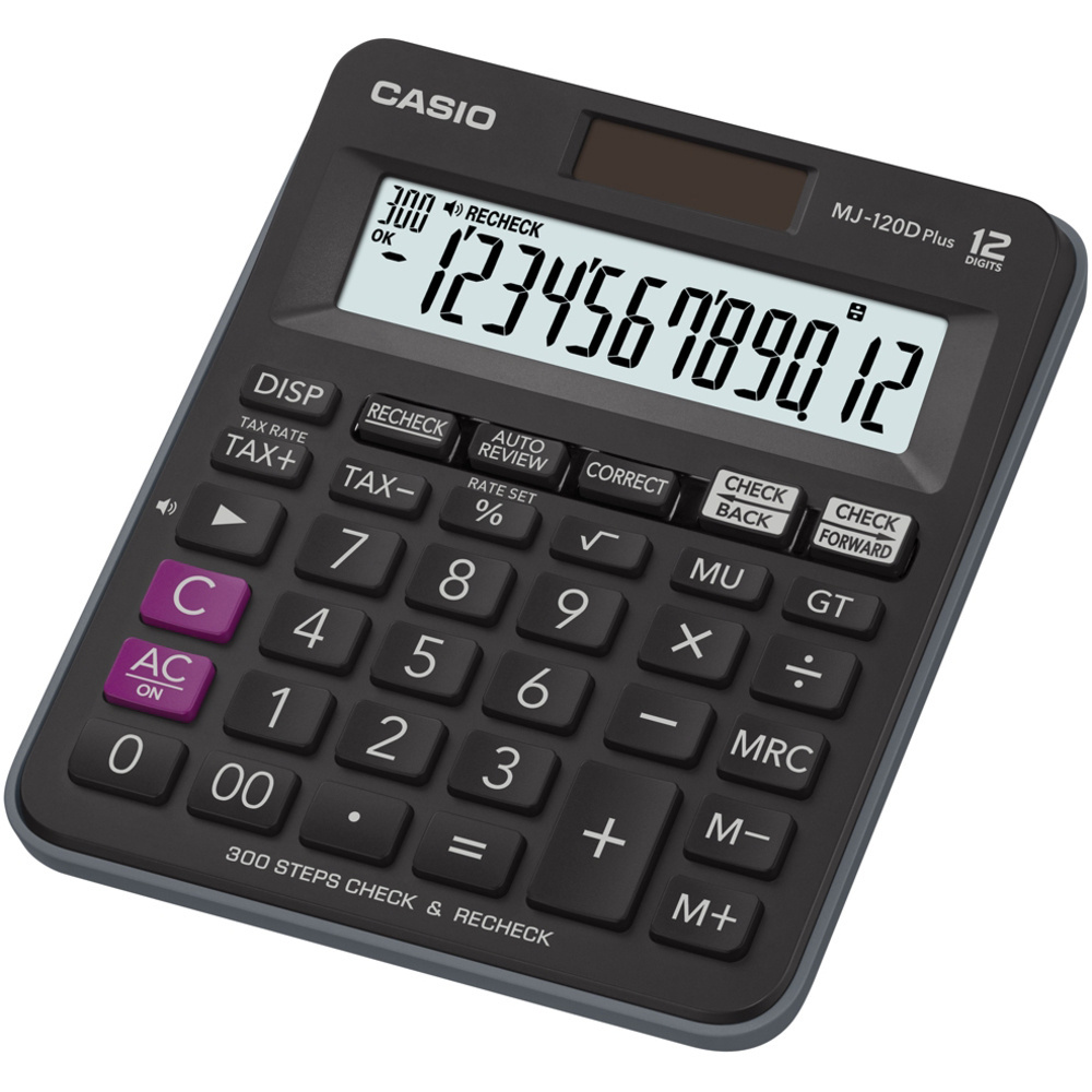 Casio MJ 120 D stolní kalkulačka displej 12 míst