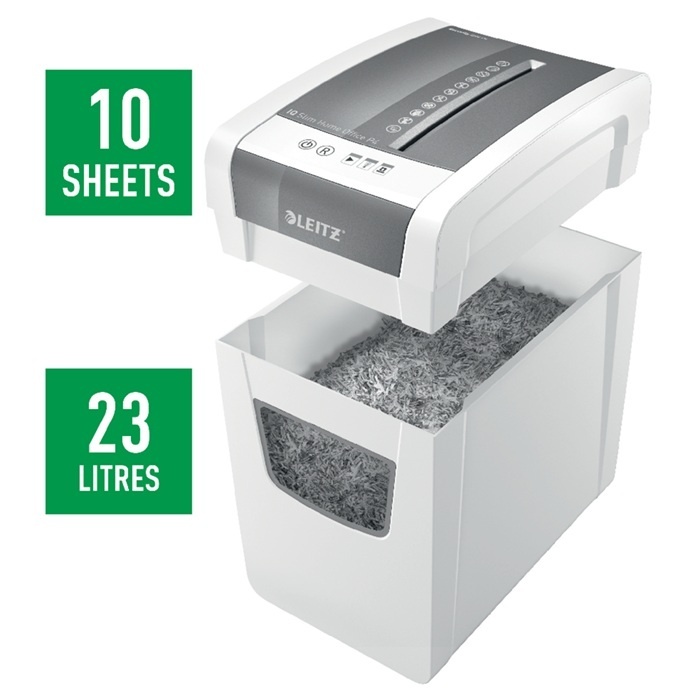 Skartovací stroj Leitz IQ Slim Home Office P4