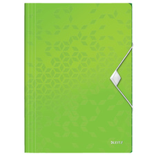Spisové desky A4 s gumou WOW - zelená