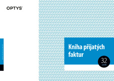 Optys 1009 kniha faktur přijatých 32 listů A4